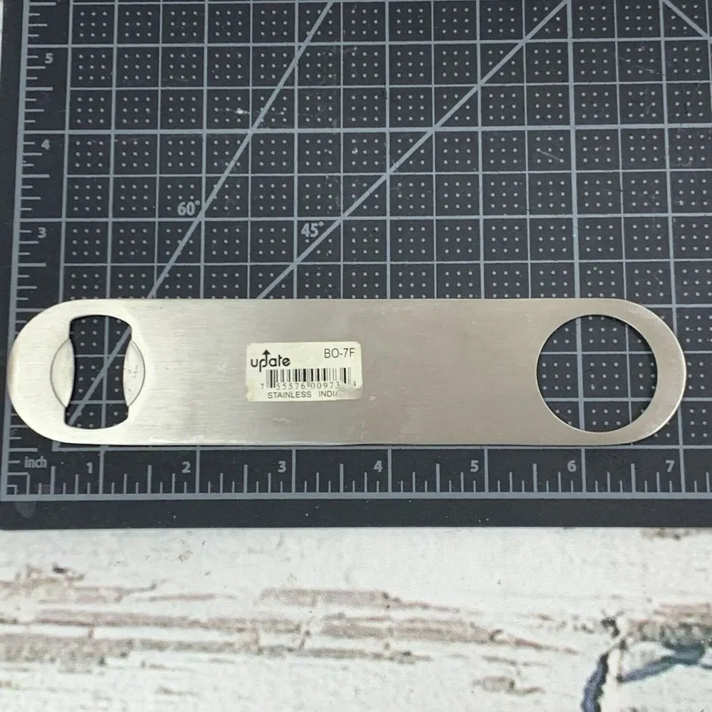 Update‎ International BO-7F Stainless Steel Bottle Opener 86439 Unused